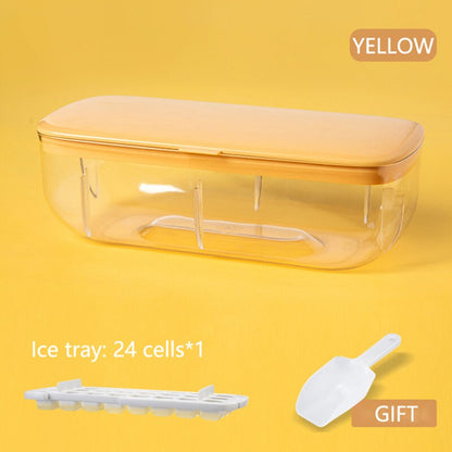 Press Type Ice Cube Tray