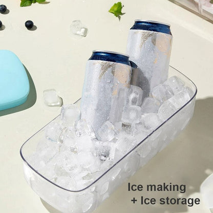 Press Type Ice Cube Tray